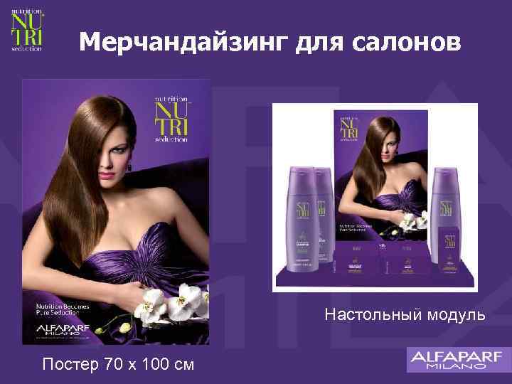 Мерчандайзинг для салонов Настольный модуль Постер 70 x 100 см 