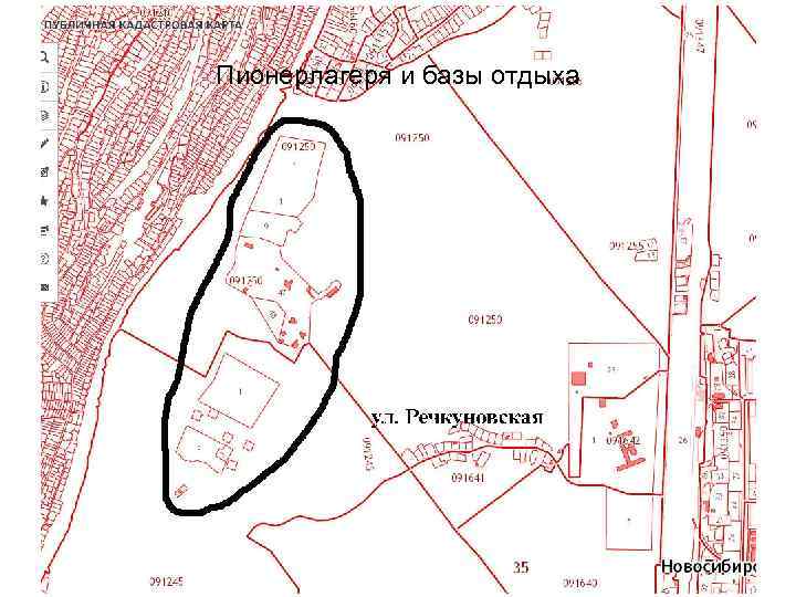 Пионерлагеря и базы отдыха 