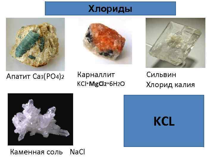 Натрий в природе. Сильвин KCL — хлорид калия. Карналлит mgcl2·KCL·6h2o. Минералы калия в природе. Калий в природе минералы.