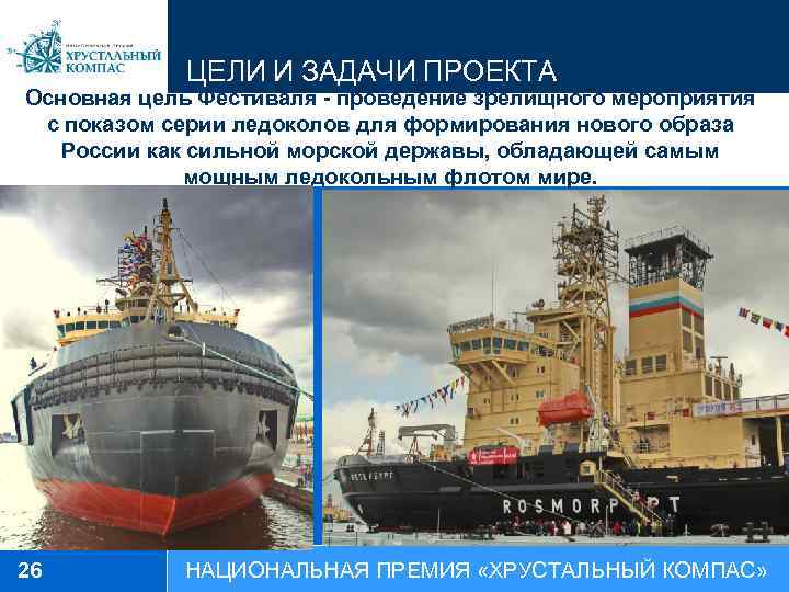 ЦЕЛИ И ЗАДАЧИ ПРОЕКТА Основная цель Фестиваля - проведение зрелищного мероприятия с показом серии