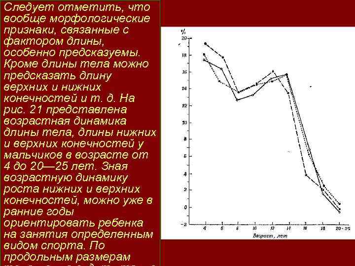 Следует отметить, что вообще морфологические признаки, связанные с фактором длины, особенно предсказуемы. Кроме длины
