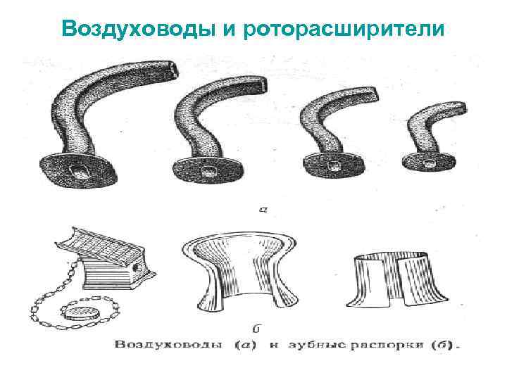 Воздуховоды и роторасширители 