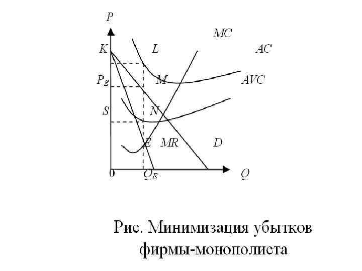 Деятельность фирмы в условиях монополии проект