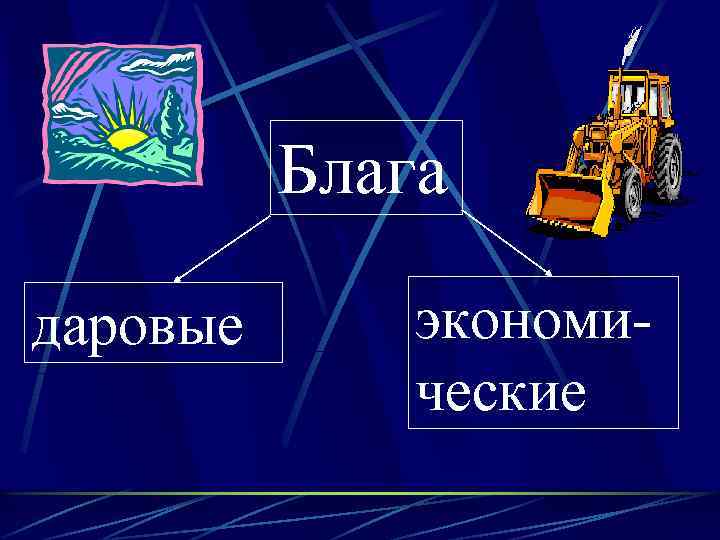 Блага даровые экономические 