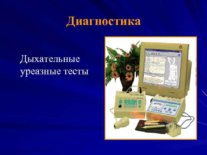 Диагностика Дыхательные уреазные тесты 