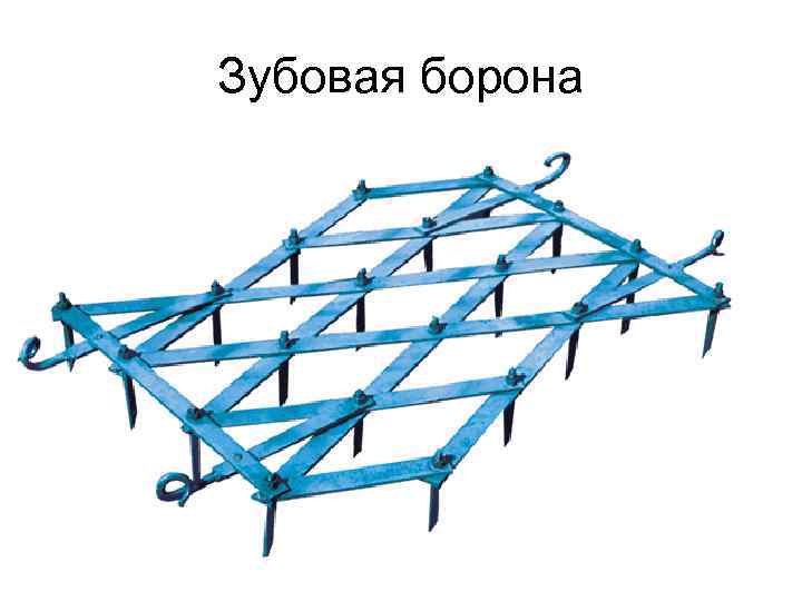 Зубовая борона 