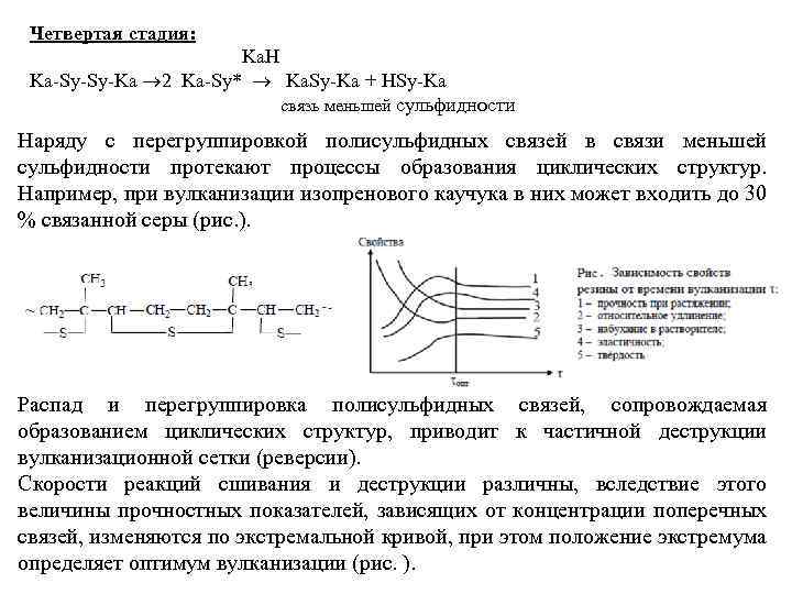 Четвертая стадия: Ka. H Ka-Sy-Sy-Ka ® 2 Ka-Sy* ® Ka. Sy-Ka + HSy-Ka связь