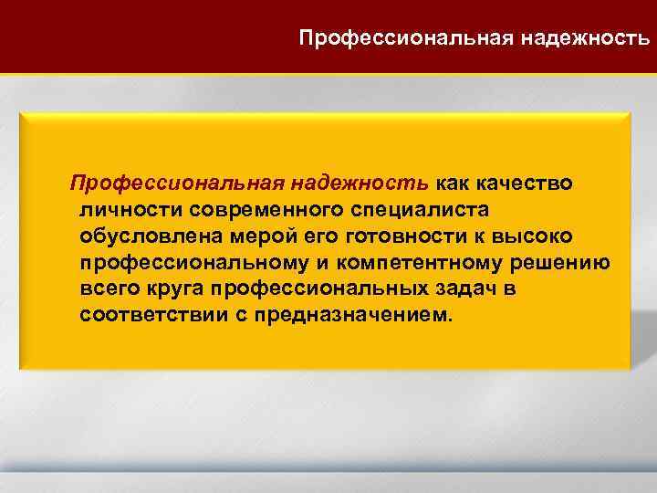 Постоянная организация. Надежность профессиональной деятельности – это:. Профессиональная надежность. Факторы профессиональной надежности.