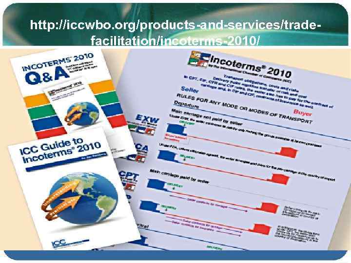 http: //iccwbo. org/products-and-services/tradefacilitation/incoterms-2010/ 