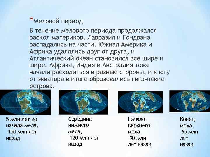 Карта мелового периода россии