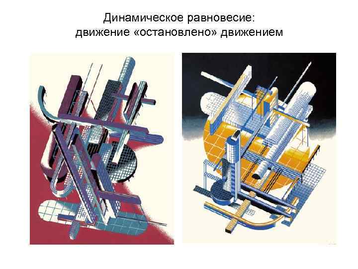 Динамическое равновесие: движение «остановлено» движением 
