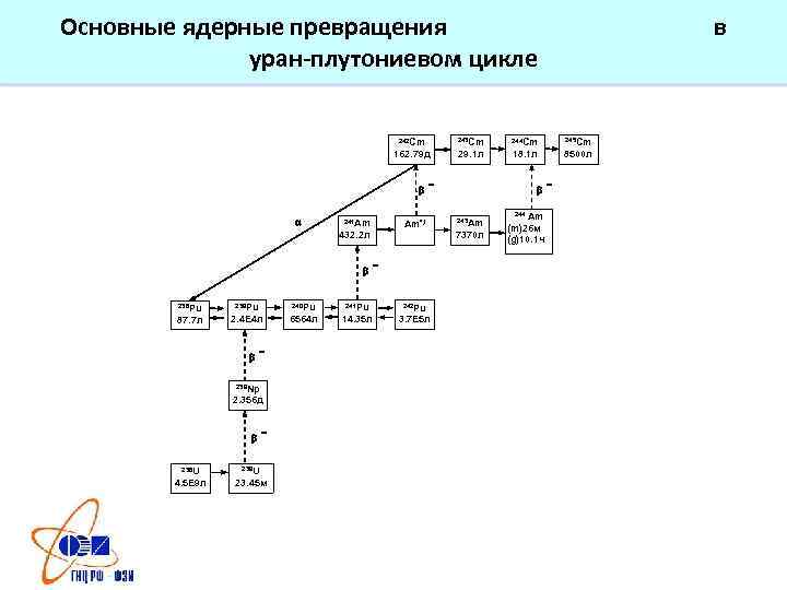 На рисунке представлена цепочка превращений урана 238 в свинец 206 используя данные рисунка из пред