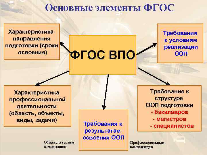 Требование к направлению подготовки