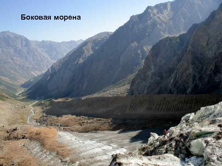 Боковая морена 