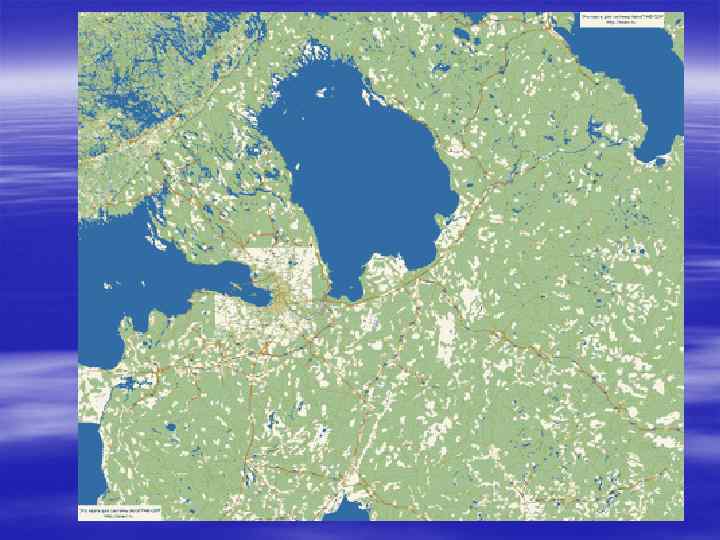 Карта ленинградской области подробная со спутника
