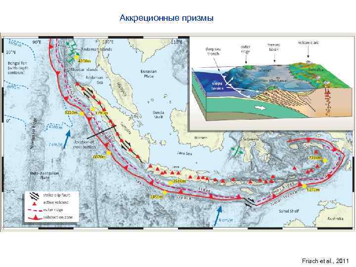 Аккреционные призмы Frisch et al. , 2011 