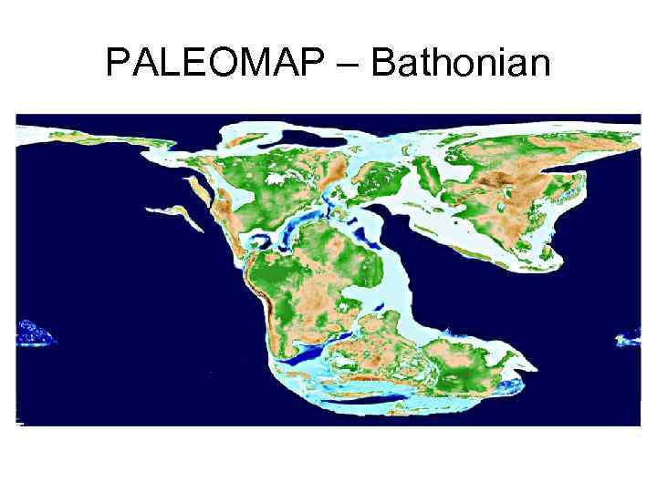 PALEOMAP – Bathonian 