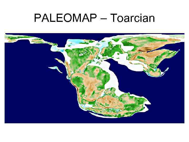 PALEOMAP – Toarcian 
