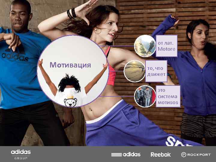 от лат. Motore Мотивация то, что движет это система мотивов 