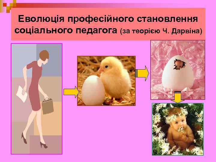 Еволюція професійного становлення соціального педагога (за теорією Ч. Дарвіна) 