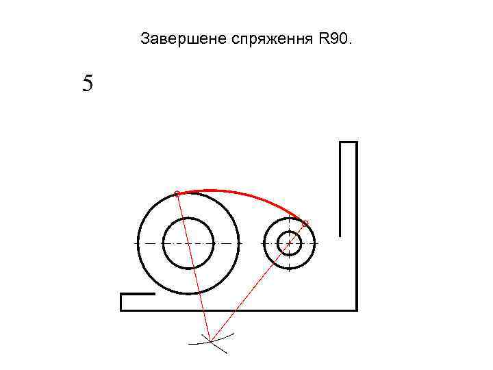 Завершене спряження R 90. 