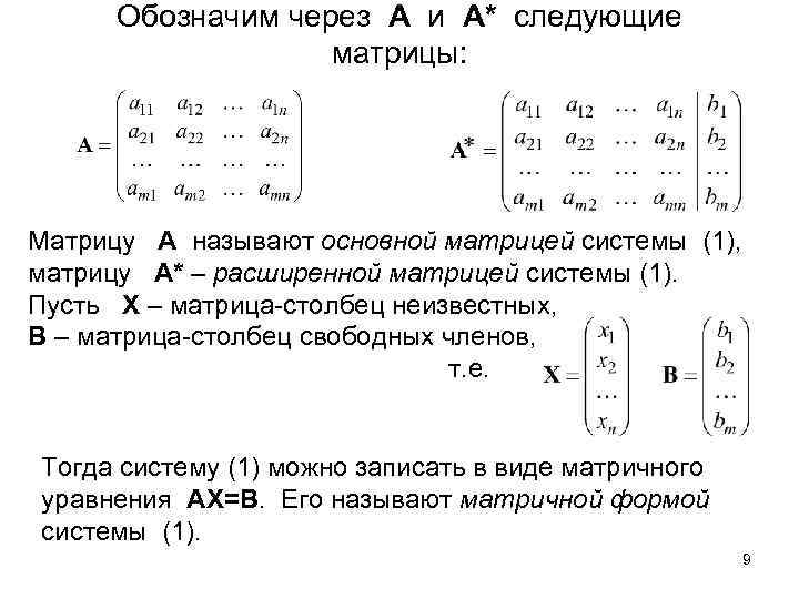 Вычисление определителей презентация