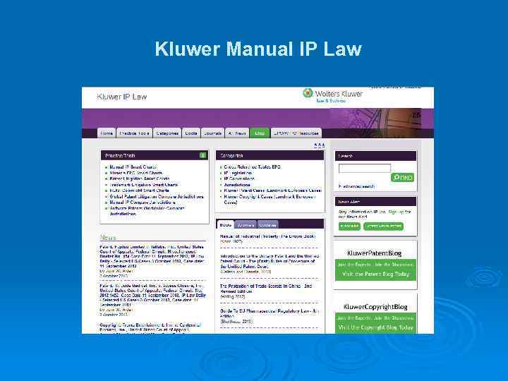 Kluwer Manual IP Law 