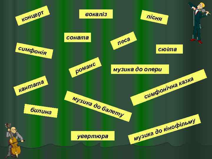 т цер кон вокаліз пісня соната а пес симф сюіта онія анс ром музика