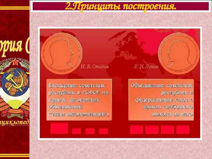 2. Принципы построения. 