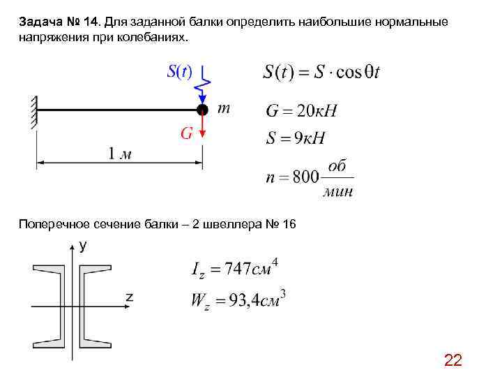 Задачи на стержни