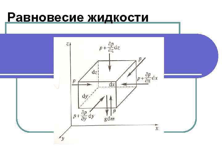 Равновесие жидкости 