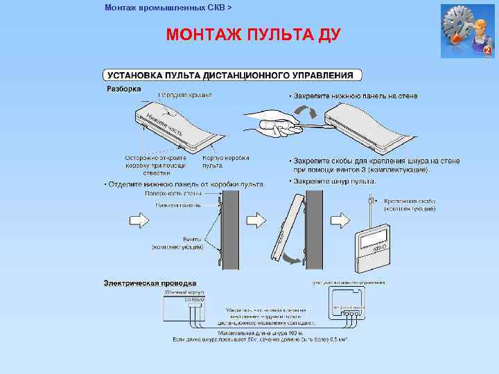 Монтаж промышленных СКВ > МОНТАЖ ПУЛЬТА ДУ 