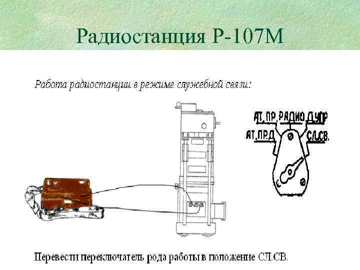 Радиостанция Р 107 М 