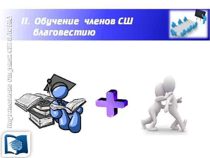 Подготовлено Отделом СШ и ЛС ЕАД II. Обучение членов СШ благовестию Как обучать ?