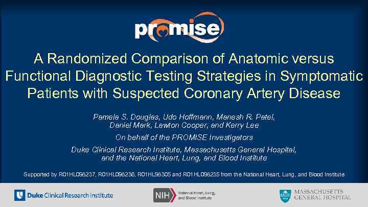 A Randomized Comparison of Anatomic versus Functional Diagnostic Testing Strategies in Symptomatic Patients with