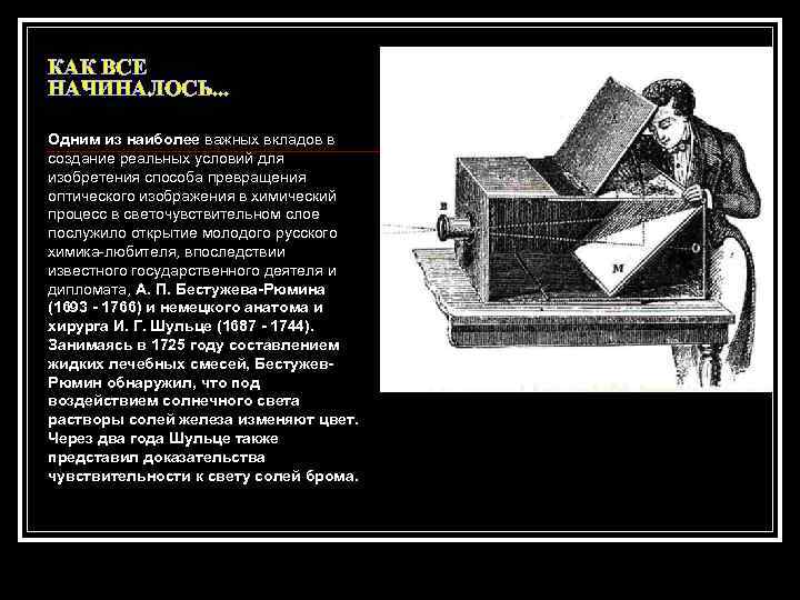 КАК ВСЕ НАЧИНАЛОСЬ. . . Одним из наиболее важных вкладов в создание реальных условий