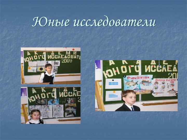 Юные исследователи 