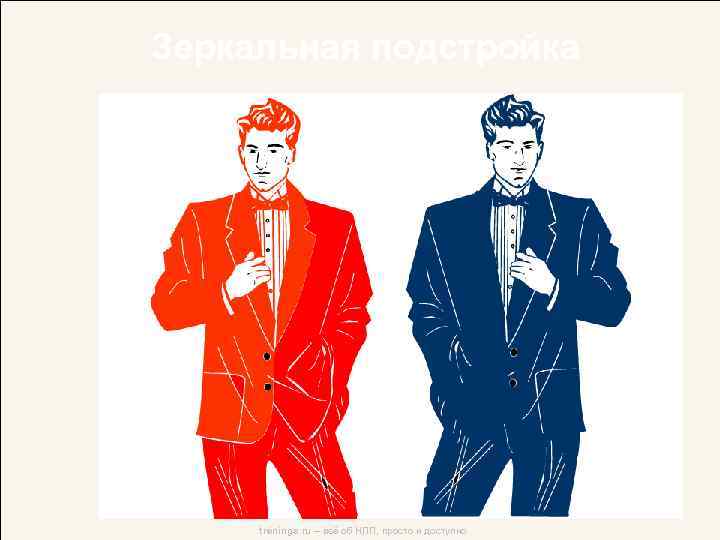 Зеркальная подстройка trenings. ru – всё об НЛП, просто и доступно 