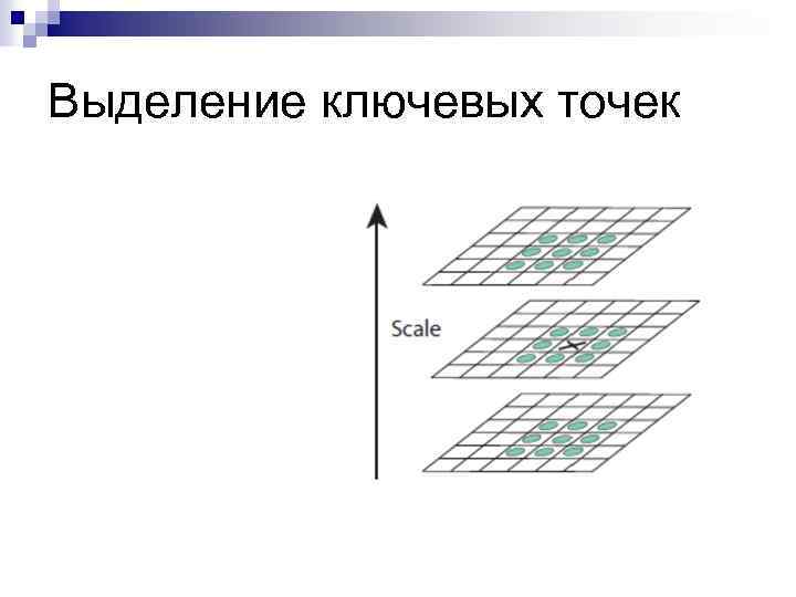 Выделение ключевых точек 