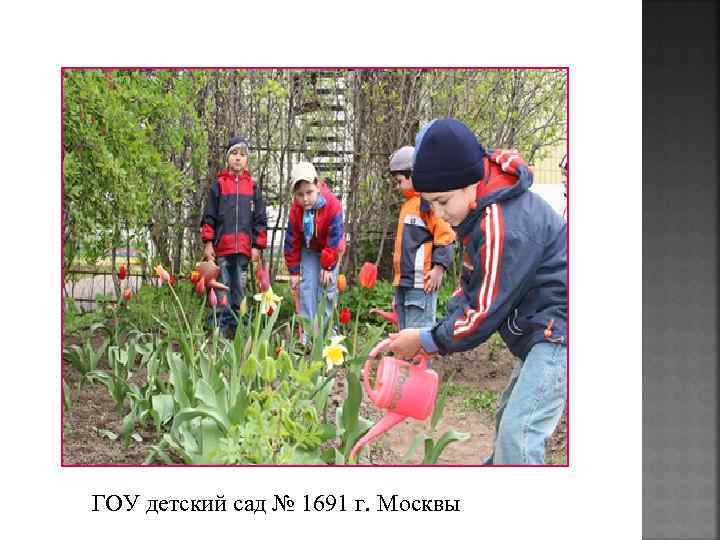 ГОУ детский сад № 1691 г. Москвы 
