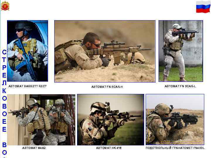 23 С Т Р Е Л АВТОМАТ BARRETT REC 7 К О В О