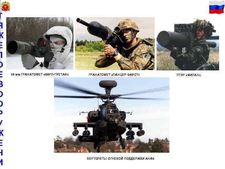 64 Т Я Ж Е Л О Е В О О Р У Ж