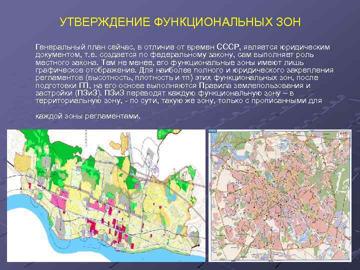 Функциональная зона генерального плана подвид 3жд