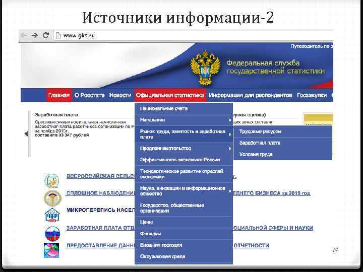 Источники информации-2 01. 02. 2018 14 