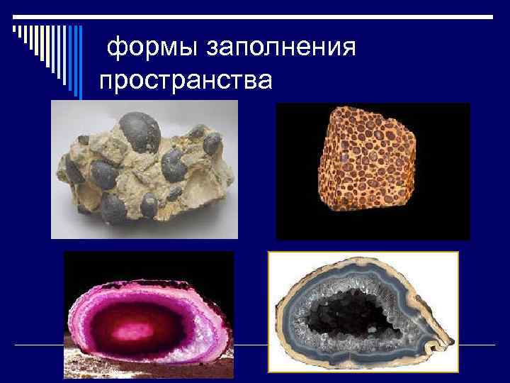 формы заполнения пространства 