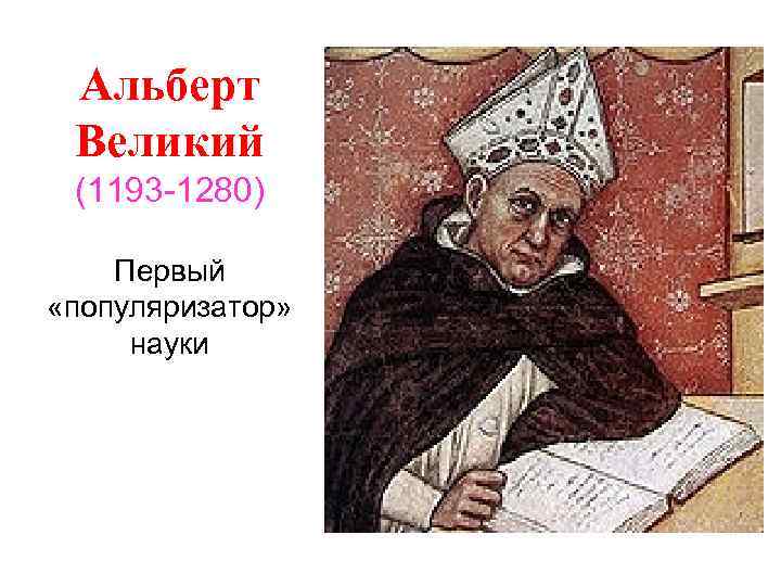 Альберт великий фото