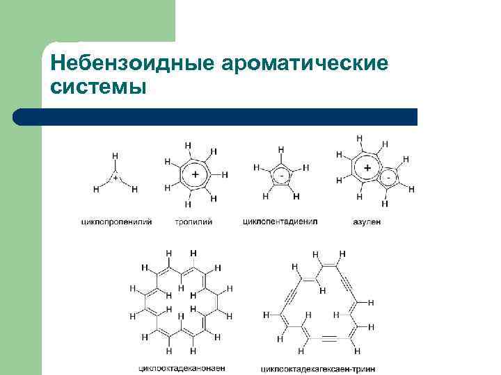 Небензоидные ароматические системы 