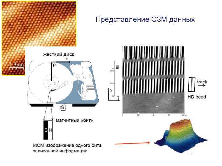 Представление СЗМ данных 