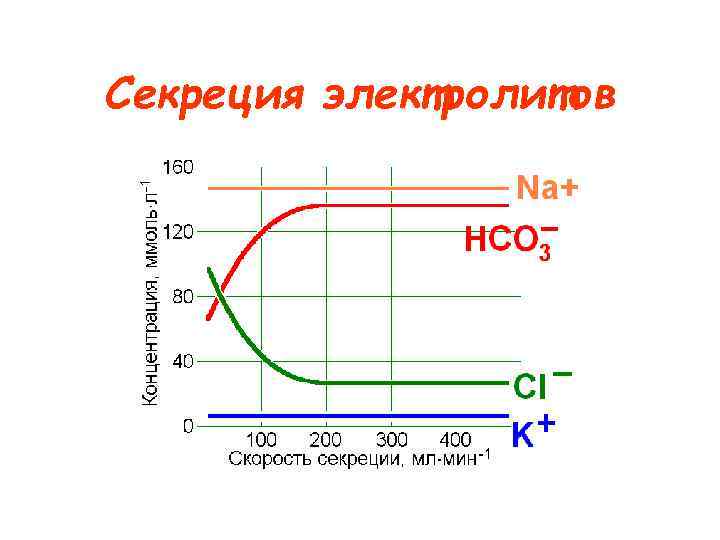 Секреция электролитов 