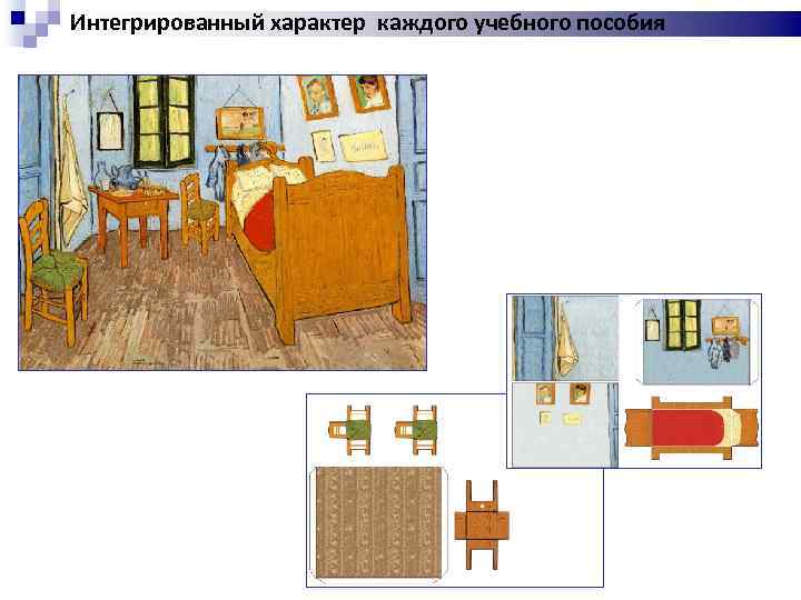 Интегрированный характер каждого учебного пособия 